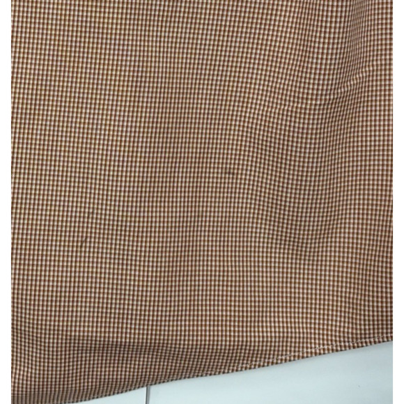 Brooks Brothers 346 Polo Shirt Men’s 17 - 4/5 Red White Check Non-Iron Cotton - Picture 6 of 8